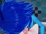 Steven Universe Hentai - Lapis Lazuli gets fucked from your POV, cum on her stomach. 3/16