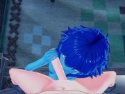 Steven Universe Hentai - Lapis Lazuli gets fucked from your POV, cum on her stomach. 5/16