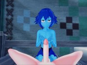 Steven Universe Hentai - Lapis Lazuli gets fucked from your POV, cum on her stomach. 7/16