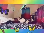 Pandemic creation. Clown makeup and fun house theme. Exotic dancing 3/16