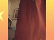 Tan legs, with no panties on. Mesmerizing 10/16