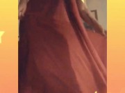 Tan legs, with no panties on. Mesmerizing 11/16