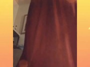 Tan legs, with no panties on. Mesmerizing 13/16