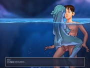 Summertime Saga - Cookie Jar - All Sex Scenes Only - Aqua #1 Part 43