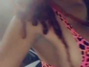 Topless Double D Public Dancing 6/16