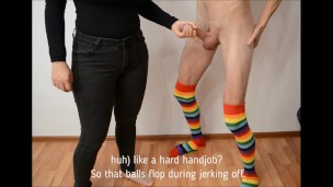 Ballbusting brutal: goza só com chute nos ovos