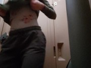 Standing Porta John Piss 12/16