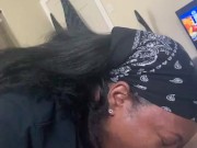 She tryna suck the pearl out 6/16