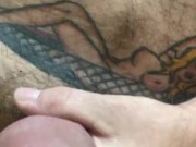 Hard cock and Pre cum play 10/16