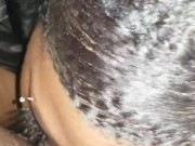 Pleasing his dick for as long as he can take it 8/16