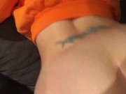 Hot Russian babe creampied twice in her parents room, she asks for more 8/16