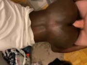 Ebony Security Guard Made Me Cum Less Then A Minute (CUMSHOT) 5/16