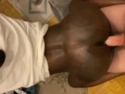 Ebony Security Guard Made Me Cum Less Then A Minute (CUMSHOT) 6/16