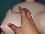 I bought my first blow up doll to see what it's like