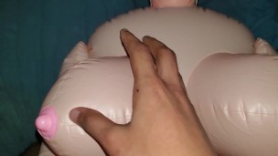 I bought my first blow up doll to see what it's like