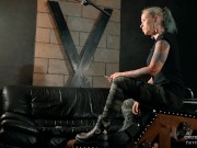 Smoking in boots 4K - Military - Tattoo 4/16
