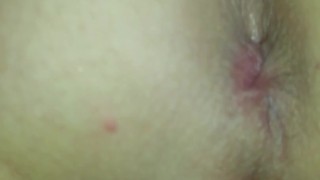 Perfect Butthole in Fishnets