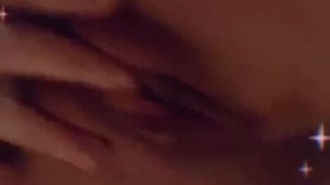 Young masturbates wet soft pussy 
