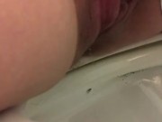 JILLING OFF AND STROKING HARD CLIT TIL I SQUIRT! 10/16