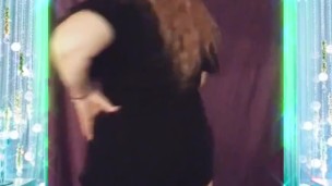 Dancing in my little black dress with accessory changes