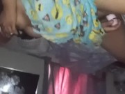 EXHIBITIONEST WIFE PLAYING WITH HER SELF 13/16