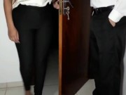 Secretary Fucks Her Boss Sneakily For A Pay Increase, Homemade Anal 1/16