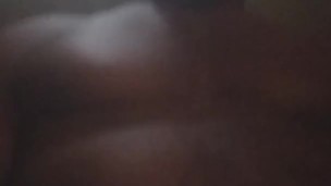 Amateur male showing erection 