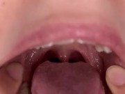 Uvula show. Mouth tour  14/16