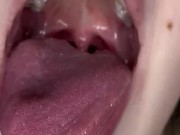 Uvula show. Mouth tour  3/16