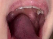 Uvula show. Mouth tour  4/16