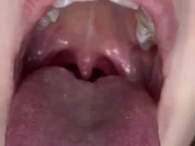 Uvula show. Mouth tour  5/16