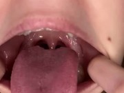 Uvula show. Mouth tour  8/16