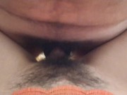 НАКОНЧАЛ МНОГО СПЕРМИ НА ВОЛОСАТУЮ КИСКУ СНЯТО КРУПНЫМ ПЛАНОМ  - Screenshot 10 of 16 - Real Homemade Wife