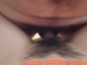 НАКОНЧАЛ МНОГО СПЕРМИ НА ВОЛОСАТУЮ КИСКУ СНЯТО КРУПНЫМ ПЛАНОМ  - Screenshot 14 of 16 - Real Home Sex Video