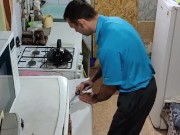 Sweet dairy with rice. 1/16