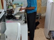 Sweet dairy with rice. 3/16