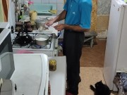 Sweet dairy with rice.