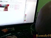 Kumalott - Facial For Blonde In The Office 2/16