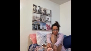 Anna Maria Mature Latina new sexy pink lingerie