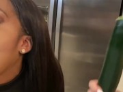 MS.PALOMARES AND JAZMINE CHARM SUCK ON CUCUMBERS 16/16