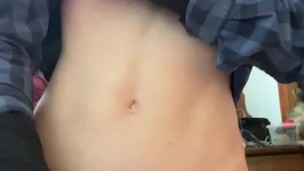 A quick cum before I went to town