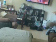 13 minute blow job/ backshot video big titty white girl loves black cock 3/16