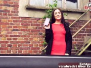 AUTO DATE CASTING mit deutscher nippel piercing teen schlampe 2/16