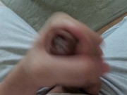 Solo Male Dirty Talk for Slaves and Sissy Sluts while jerking off big white cock
