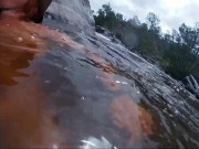 Risky Nude River Sex With Spectators - Pissing Finish 11/16
