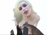 3D Porn Animation Daenerys Targaryen Blowjob Facefuck Deepthroat BBC  12/16