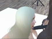 3D Porn Animation Daenerys Targaryen Blowjob Facefuck Deepthroat BBC  16/16