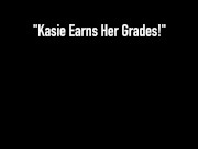 Slutty Inked SchoolGirl Kasie Castle Gags On Big Rome Major! 1/16