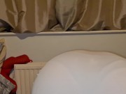 Hot Latina WIFE in a Night Dress - UPSKIRT Panty Slip and Thick Booty POV 4K 14/16