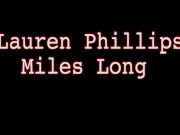 Hard Cock Miles Long Pussy Fucks Creamy Real Estate Agent Lauren Phillips! 2/16